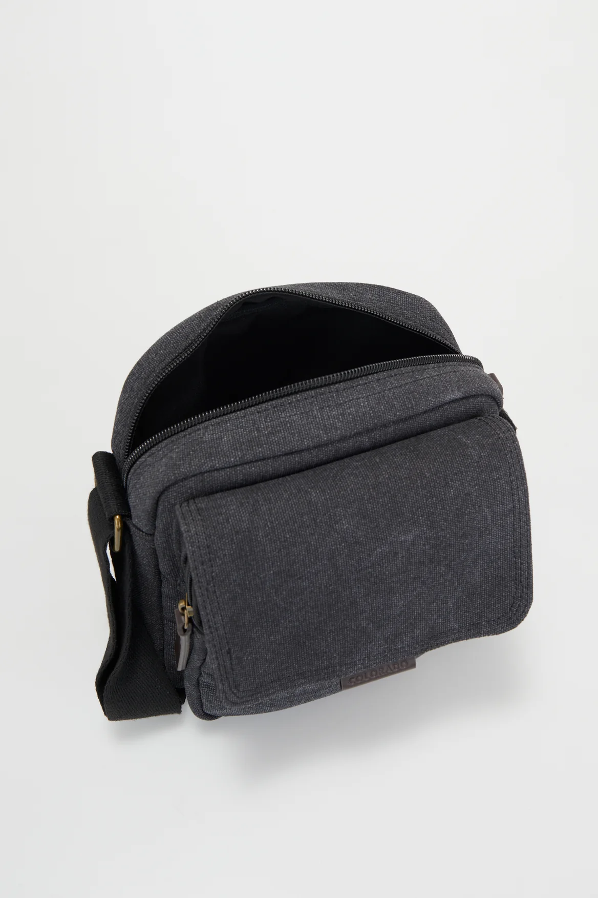 Blake Canvas/Lea Trim Mini Bag - Image 3