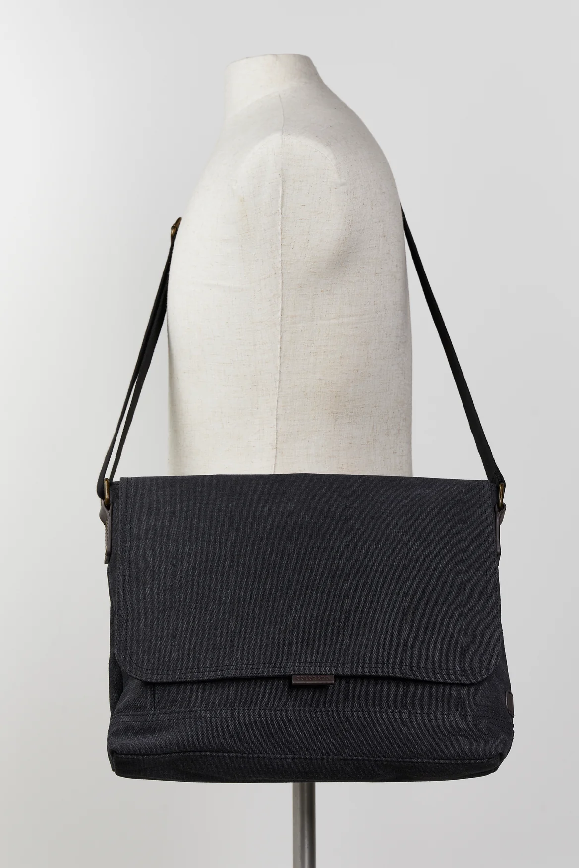 Blake Canvas/Lea Trim Satchel - Image 4