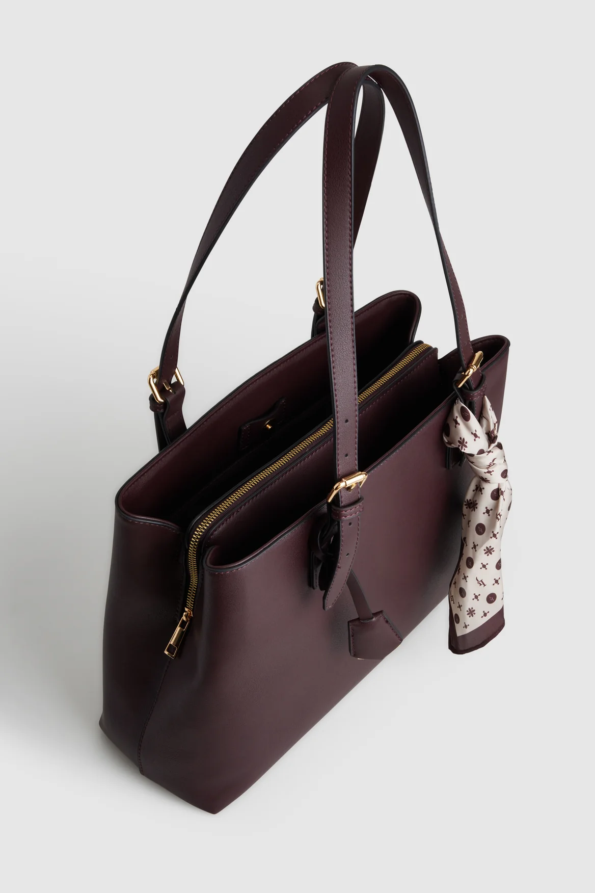 Tote Bag With Scarf - Image 3