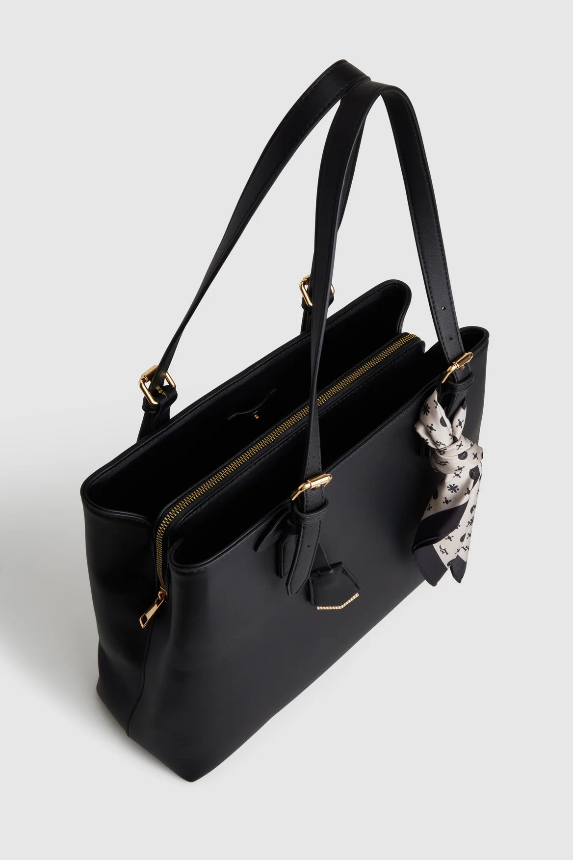 Tote Bag With Scarf - Image 3